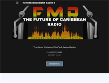 Tablet Screenshot of futuremovementradio.com